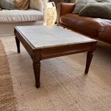 Marble coffee table