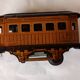 Petit train mécanique JEP, comprenant locomotive, tender, wagon lits, rail, années 1930
