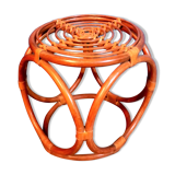 Rattan stool 1960s