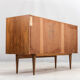 Enfilade en noyer, années 1960