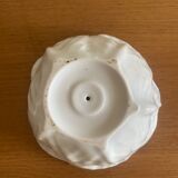 Old covered pot in 19th-century faience with cabbage decoration.