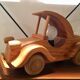 Wooden lamp from the 80