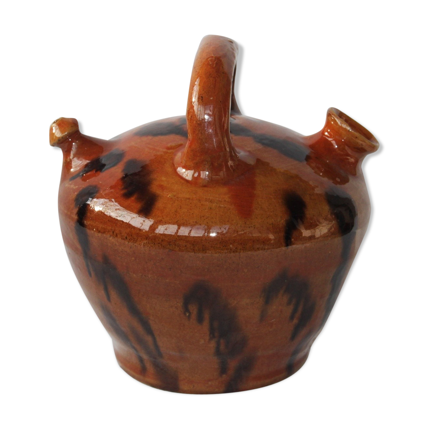 Leopard verded sandstone jar