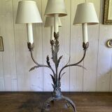 Kostka ornate metal lamp with 4 shades