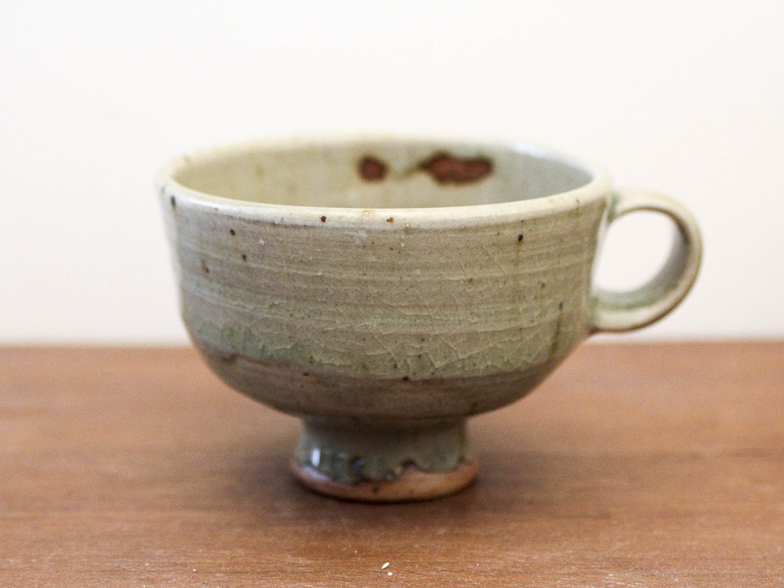 Gustave Tiffoche glazed stoneware cider set