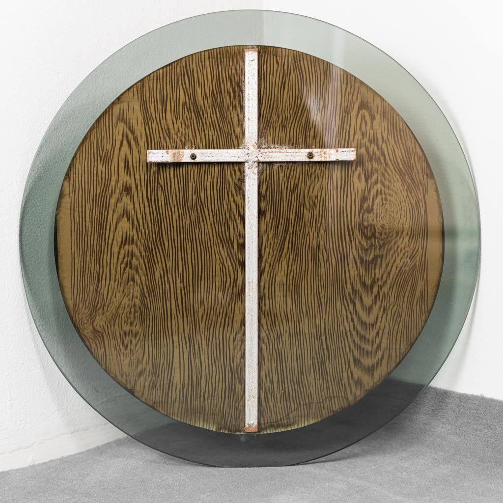 Round wall mirror in 70
