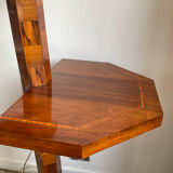 De Coene Art Deco floor lamp in marquetry