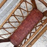 Bamboo magazine rack
