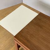 Scandinavian teak coffee table with extensions