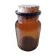 Pot en verre ambré