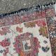Handmade knotted wool Bakhtiar rug from Iran, burgundy, 200x300cm