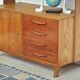 High sideboard, wooden display cabinet by Frantisek Jirak – 1960