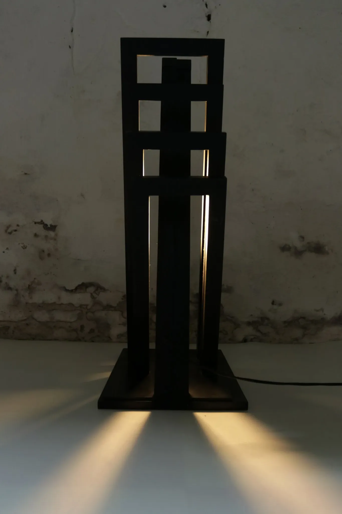 Lampe architecturale des années 80 Fedon R.