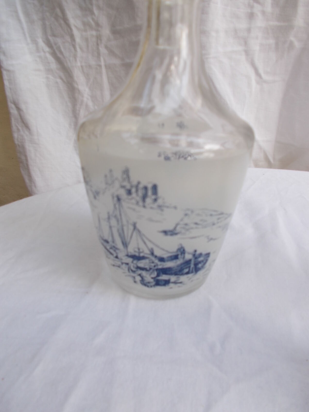 ensemble verres et carafe 60'