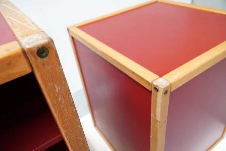 André Sornay, Pair of Modernist Storage Units