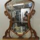 Antique mirror violin to pose or hang