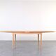 Mid-Century Danish Oak Extendable Dining Table, 1960s.