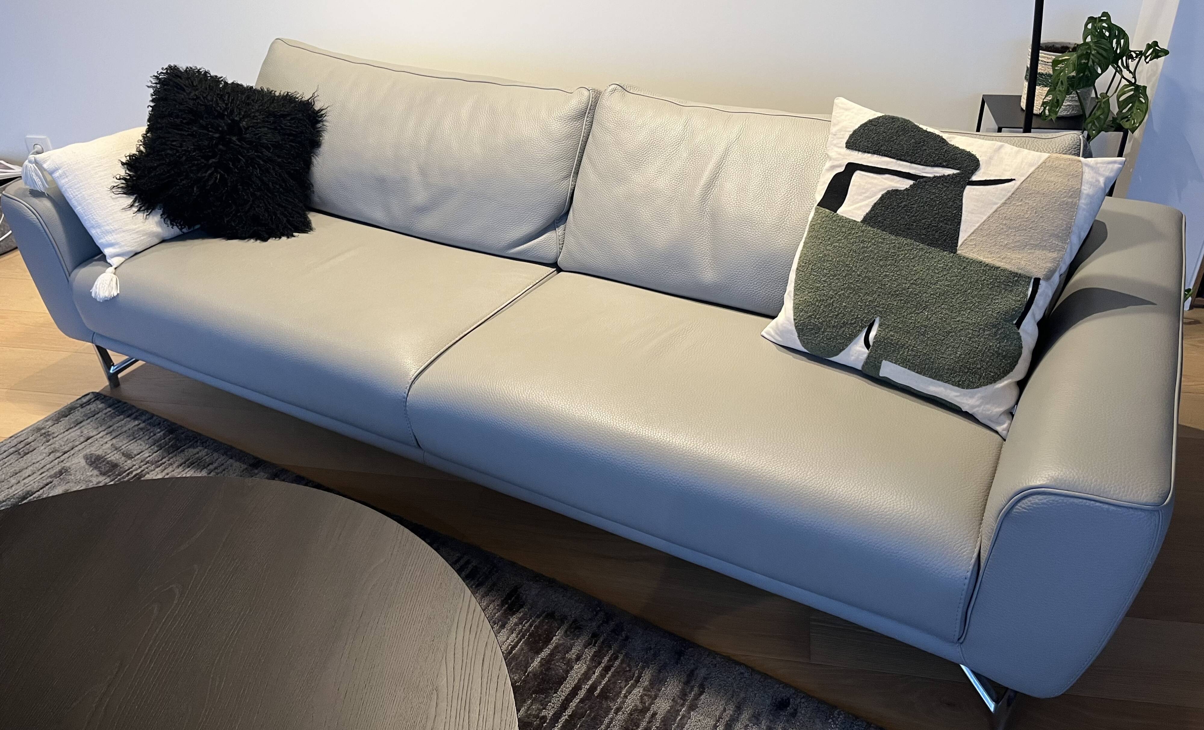 Roche Bobois leather sofa