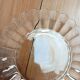 Set of 8 Duralex Marguerite glass dessert plates