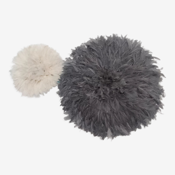 Set of 2 juju hats gray and white