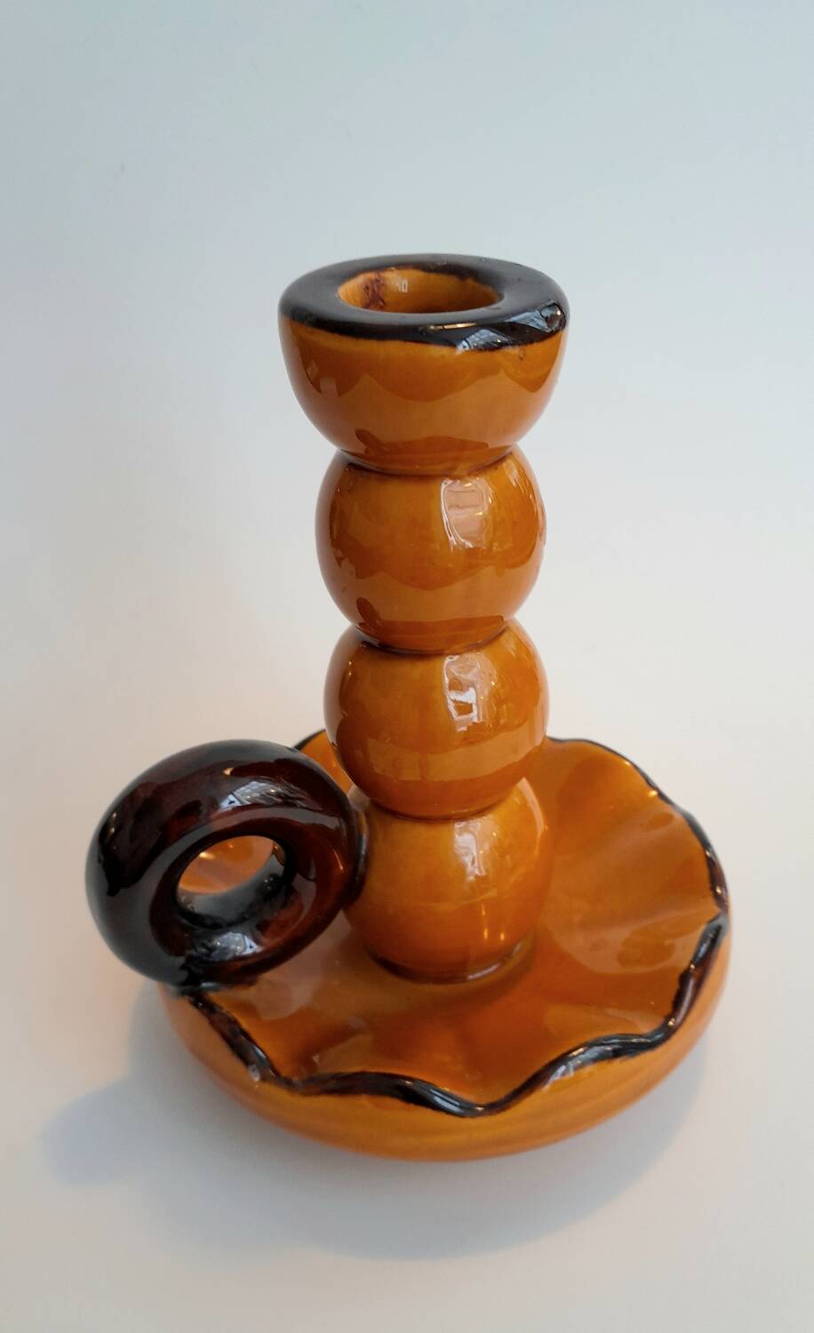 Ceramic candle holder