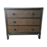 Rattan chest of drawers and canning