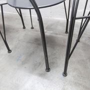 Set of 6 "Silver Moon" armchairs by Pascal Mourgue 1985