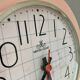 Meister Anker Wall Clock, 90s, Vintage Clock, Pastel Pink