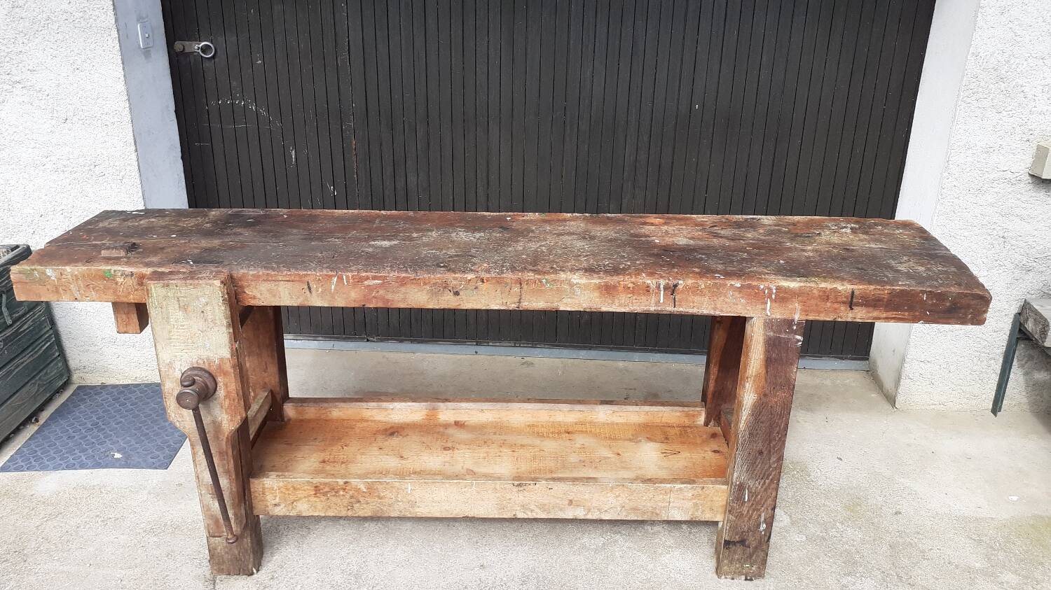 Établi menuisier en bois