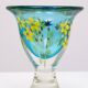 Berit Johansson Art Glass Vase by Murano 1970s Sweden