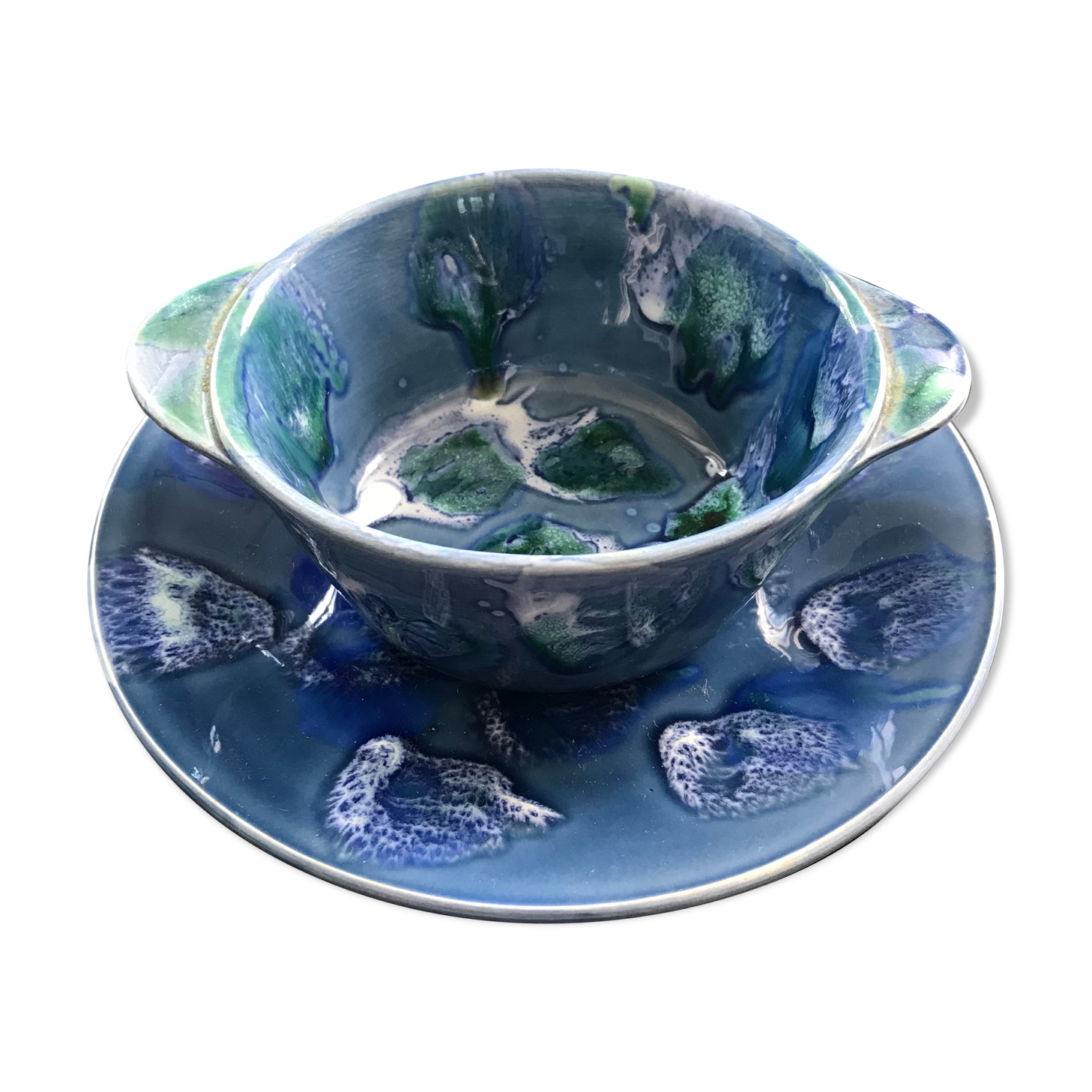 Set cereal bowl and plate