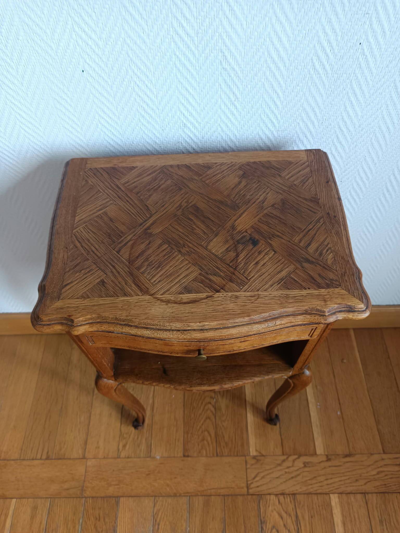 Louis XV style bedside table