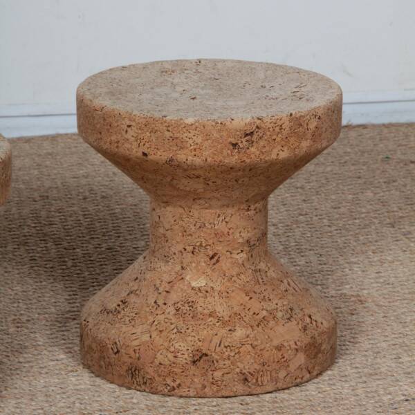 Suite de 3 tabourets Cork par Jasper Morrison pour Vitra, 2004