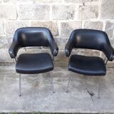 Pair of vintage armchairs