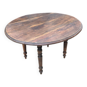 Table ancienne à volets