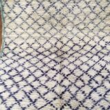 Old Beni Ouarain rug 366 x 166 cm