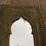 Brass mirror