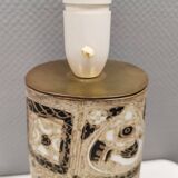 Large ceramic table lamp from Danish Royal Copenhagen.