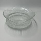 Biot glass empty pocket, vintage