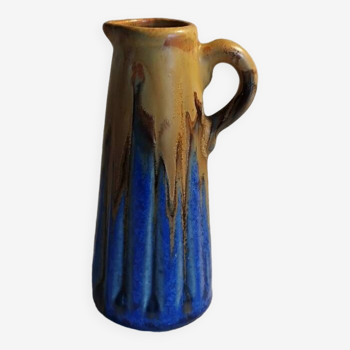 Méténier flamed stoneware vase