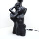 Ceramic love couple lamp and opaline ball