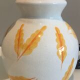 Pied de lampe « feuilles »