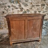 Antique French oak sideboard – 19th century