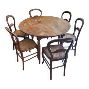 Table ovale Louis Philippe