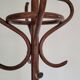 Wooden parrot coat rack on foot