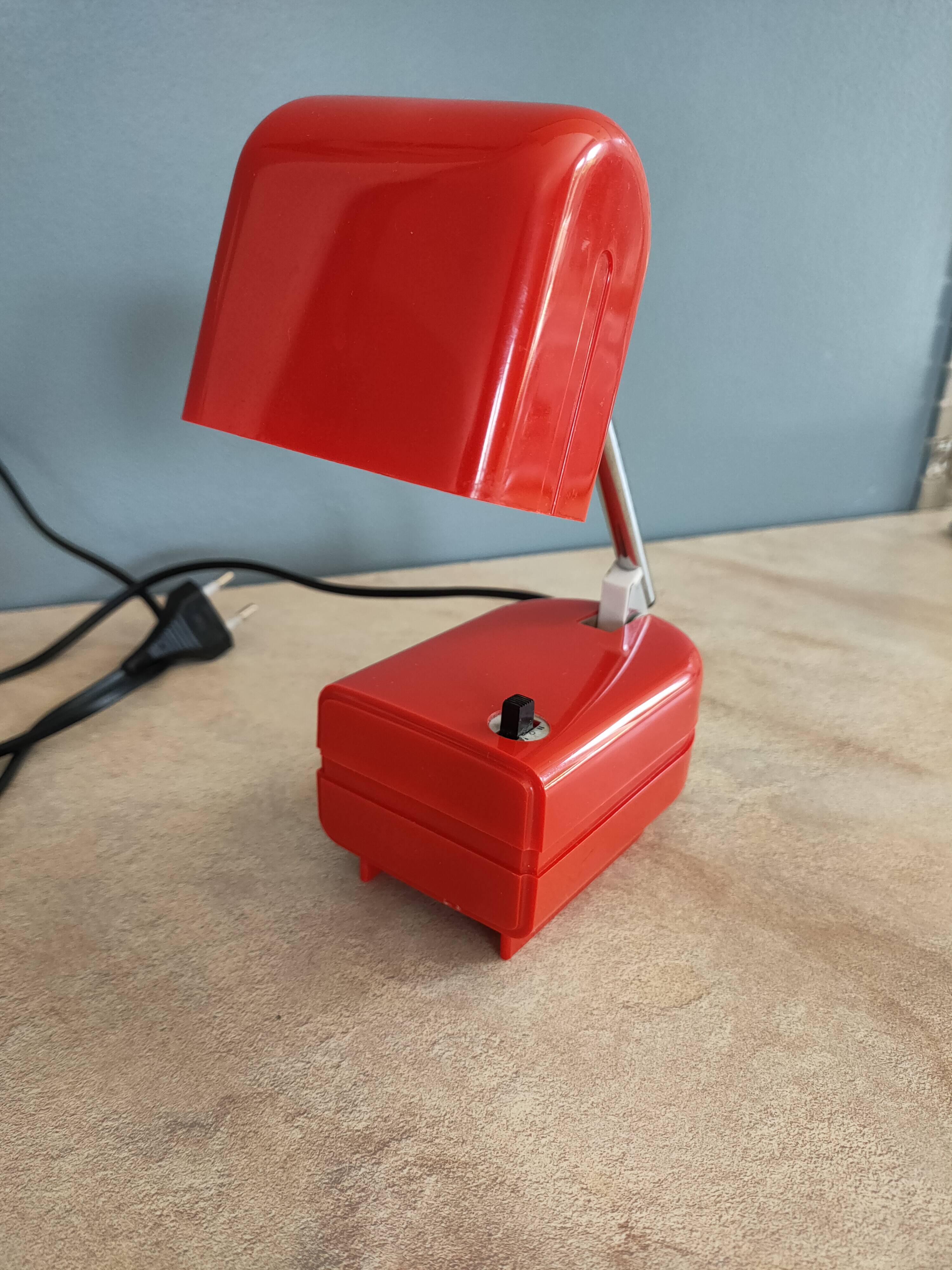 Vintage telescopic desk lamp