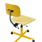 Original KEVI office chair - Jørgen Rasmussen - Denmark, 1960s - rare yellow finish