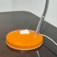 Orange and chrome articulated Cocotte lamp France 1970