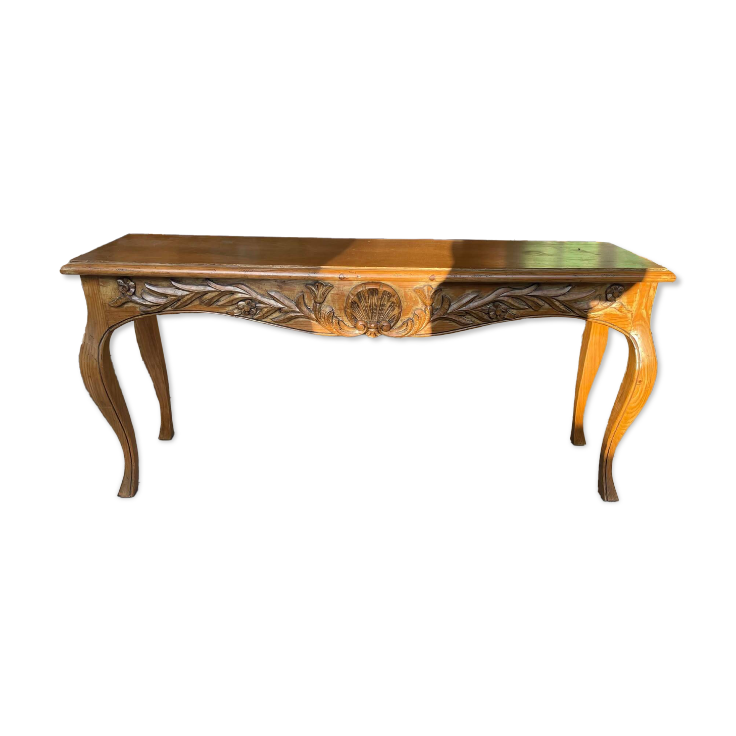 Console en bois de style provençal