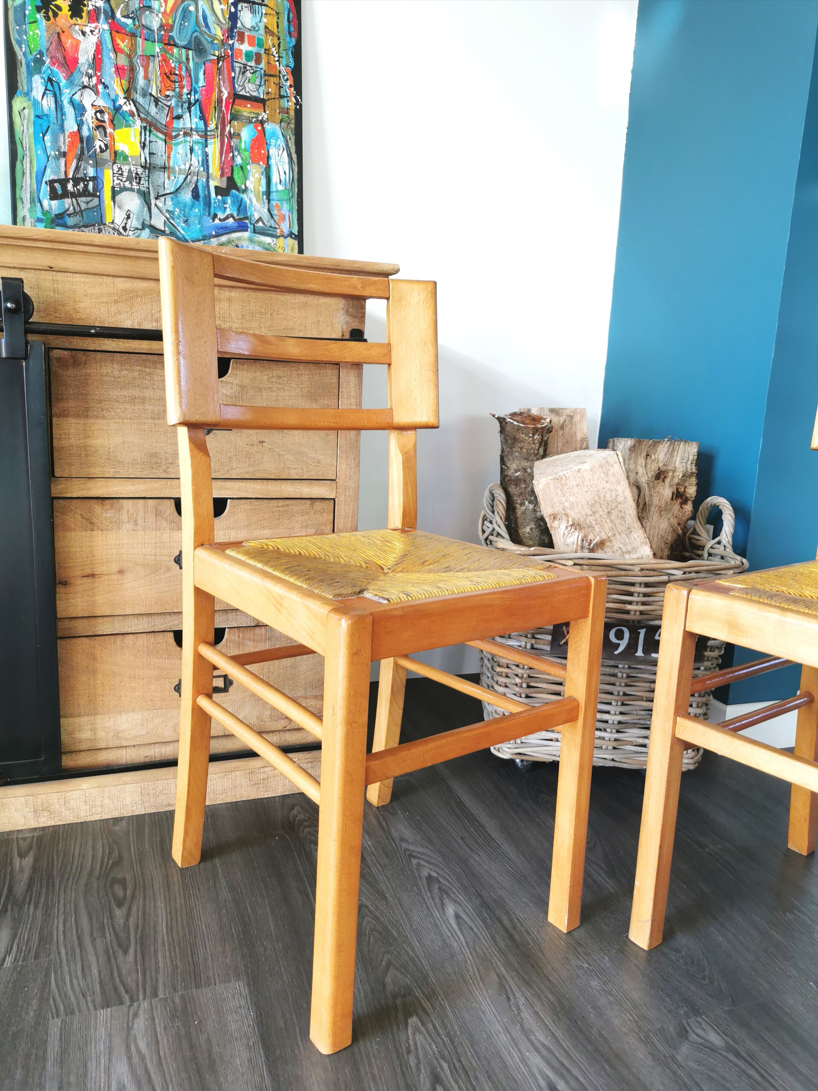 Pair of Pierre Cruege chairs